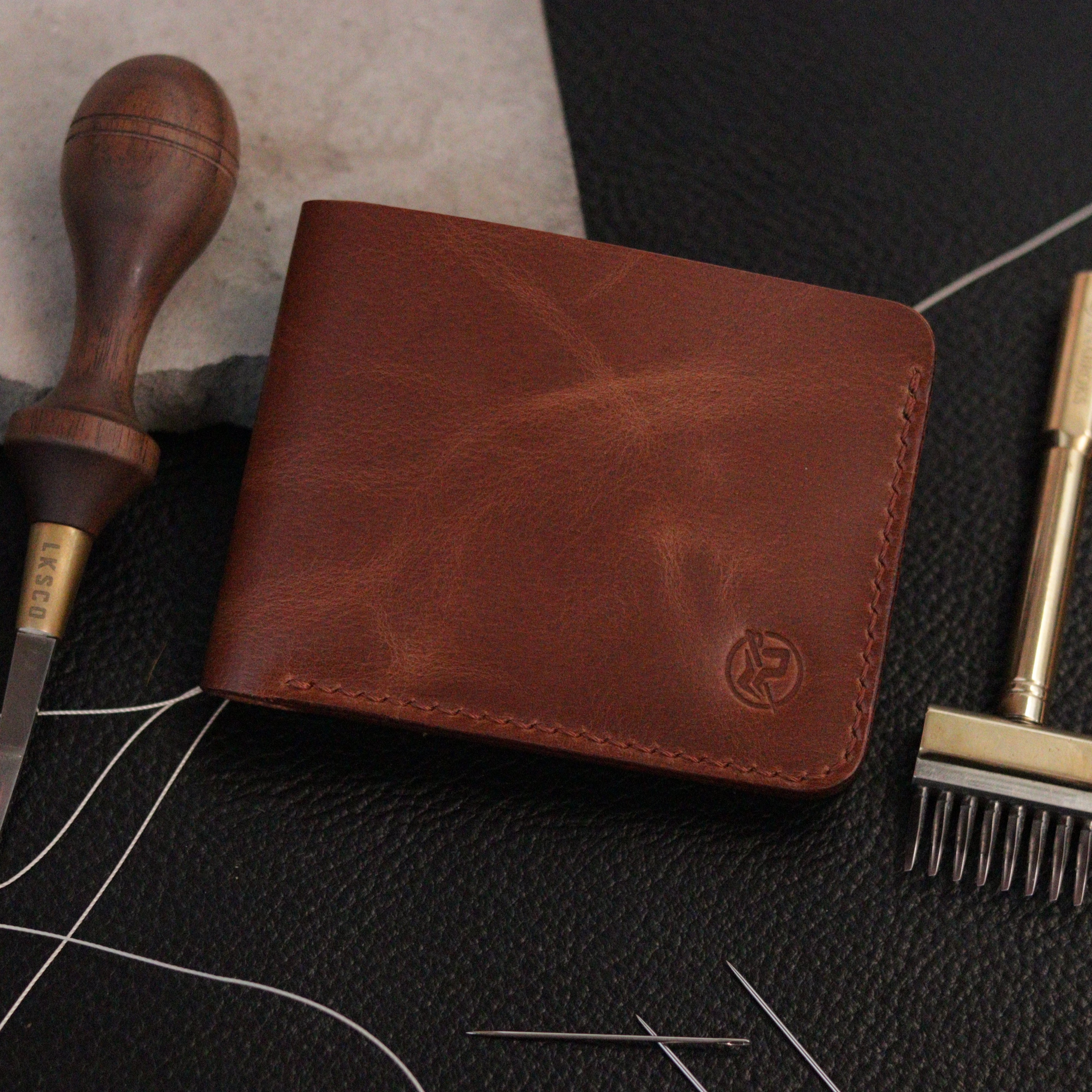 B1-BIFOLD LEATHER WALLET