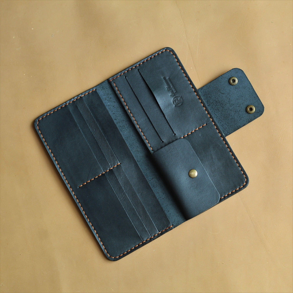 L1 LONG WALLET (JADE BLACK)