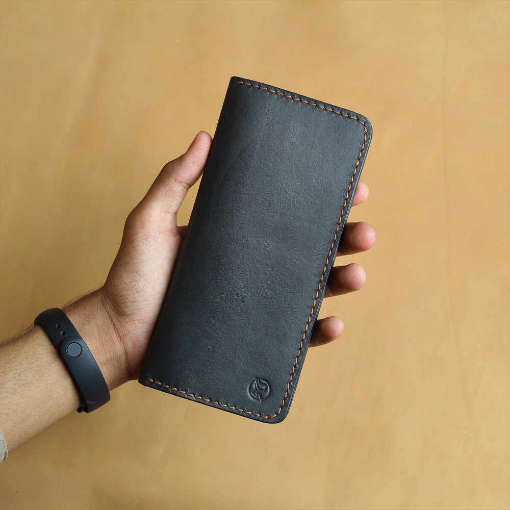 L1.5 LONG WALLET (JADE BLACK)