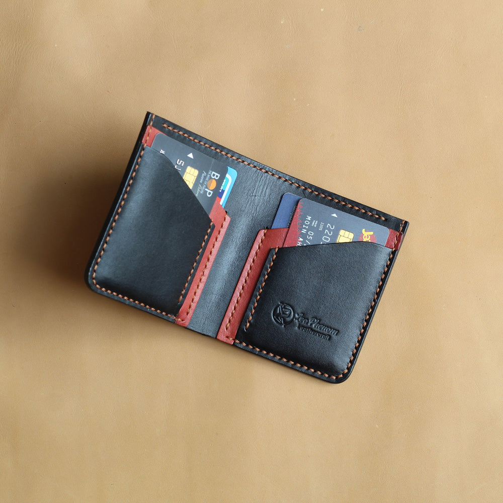 VB4-VERTICAL WALLET (BLACK)