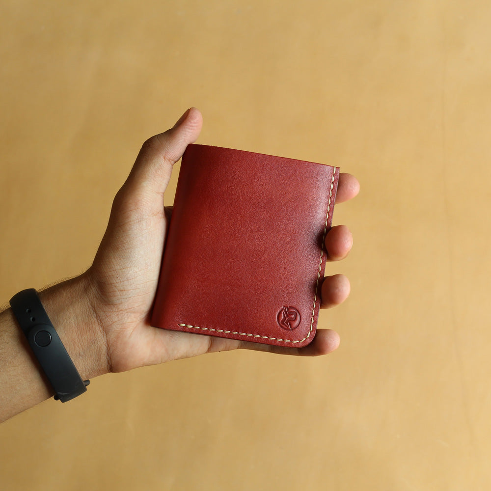 VB4-VERTICAL WALLET (MAROON)