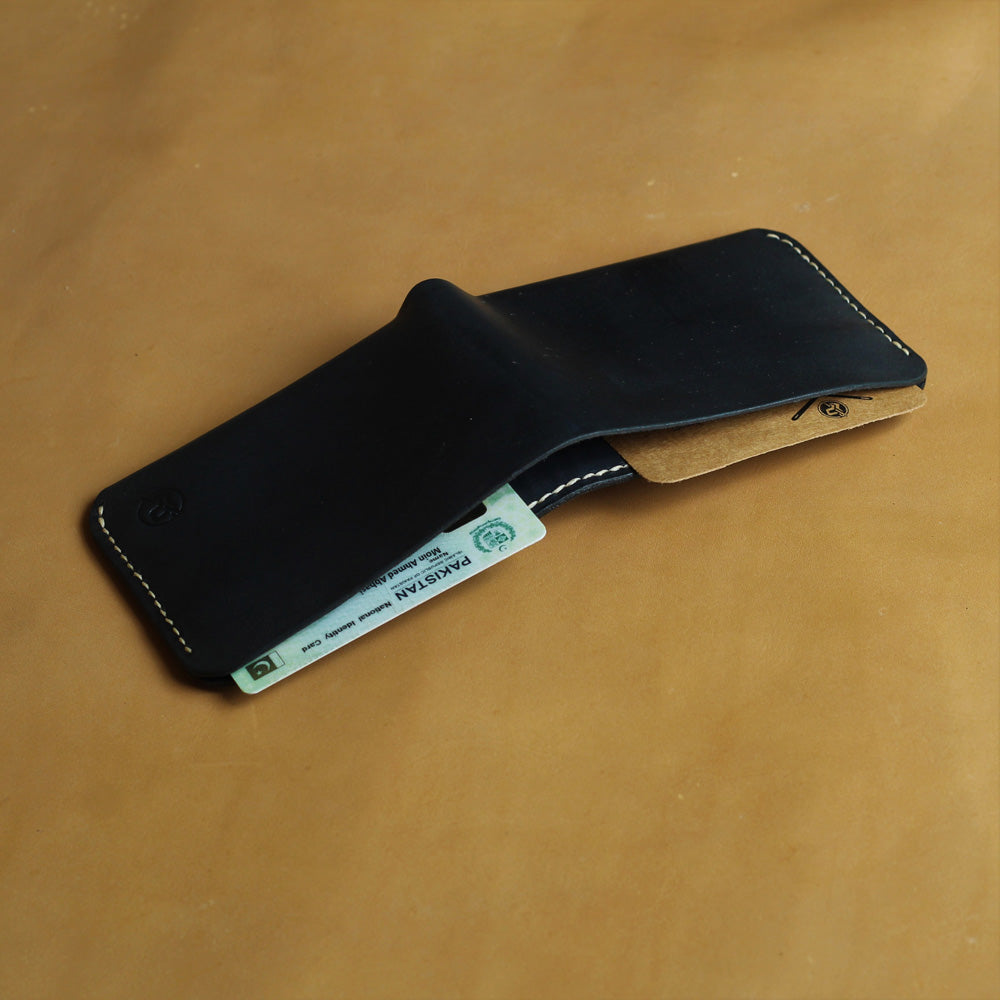 B5-BIFOLD WALLET (JADE BLACK)