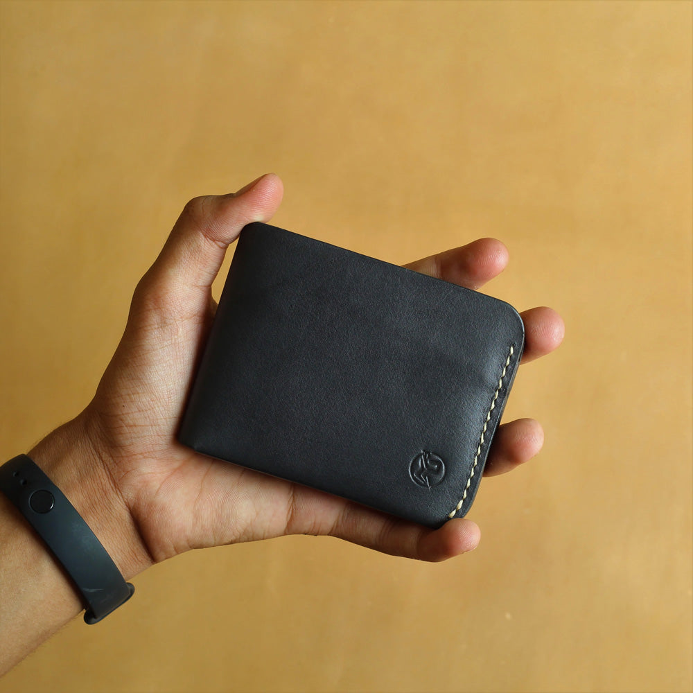 B5-BIFOLD WALLET (JADE BLACK)