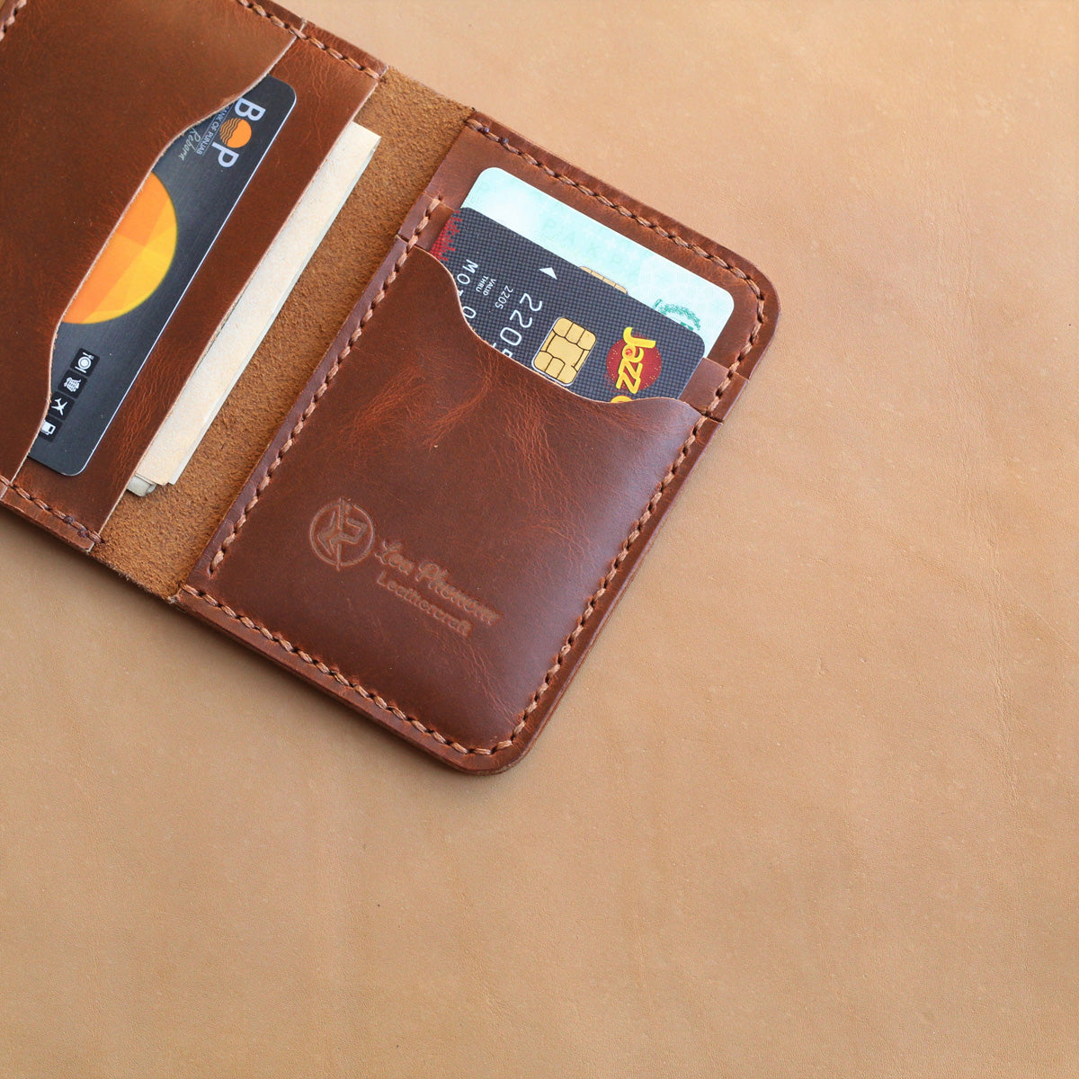 VB30-CARD WALLET (BROWN)