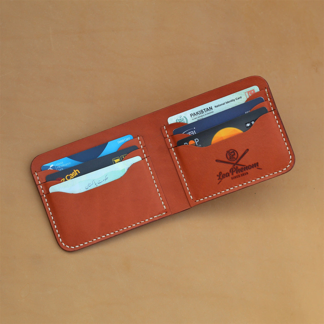 B6-BIFOLD WALLET (ORANGE)