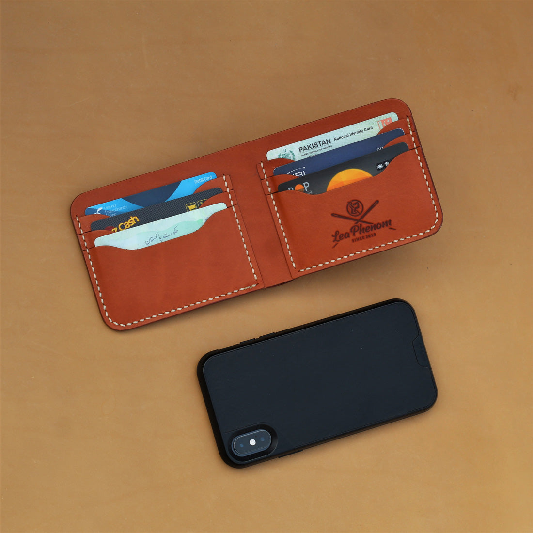 B6-BIFOLD WALLET (ORANGE)