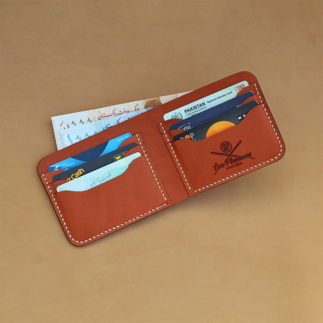 B6-BIFOLD WALLET (ORANGE)