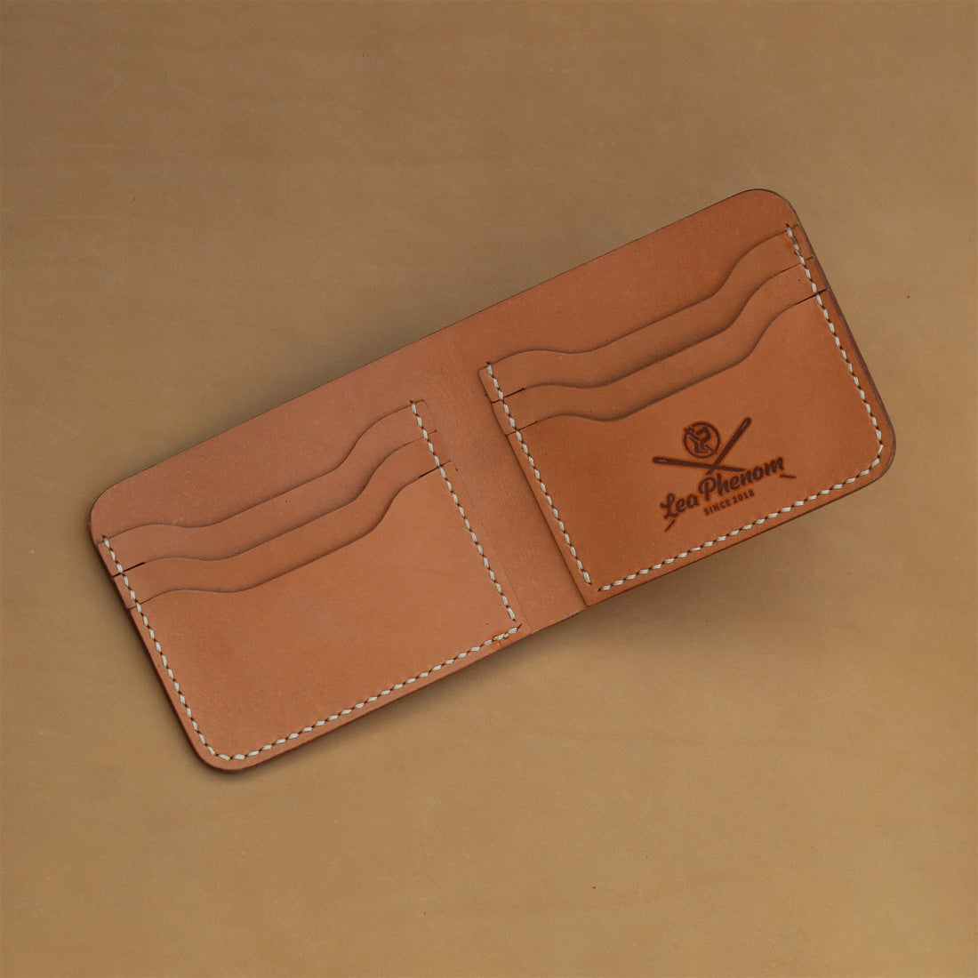 B6-BIFOLD WALLET (TAN)