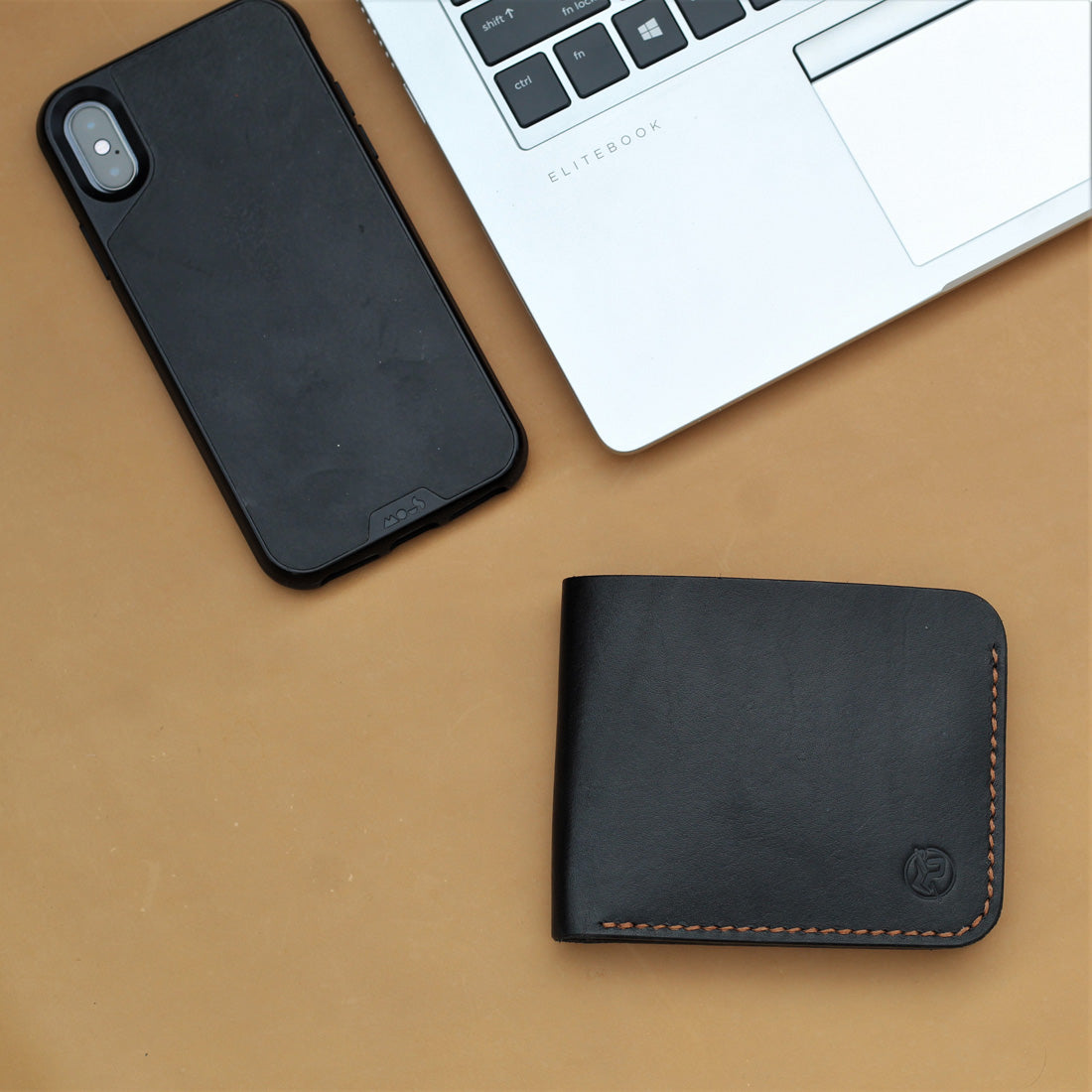 B6-BIFOLD WALLET (BLACK)