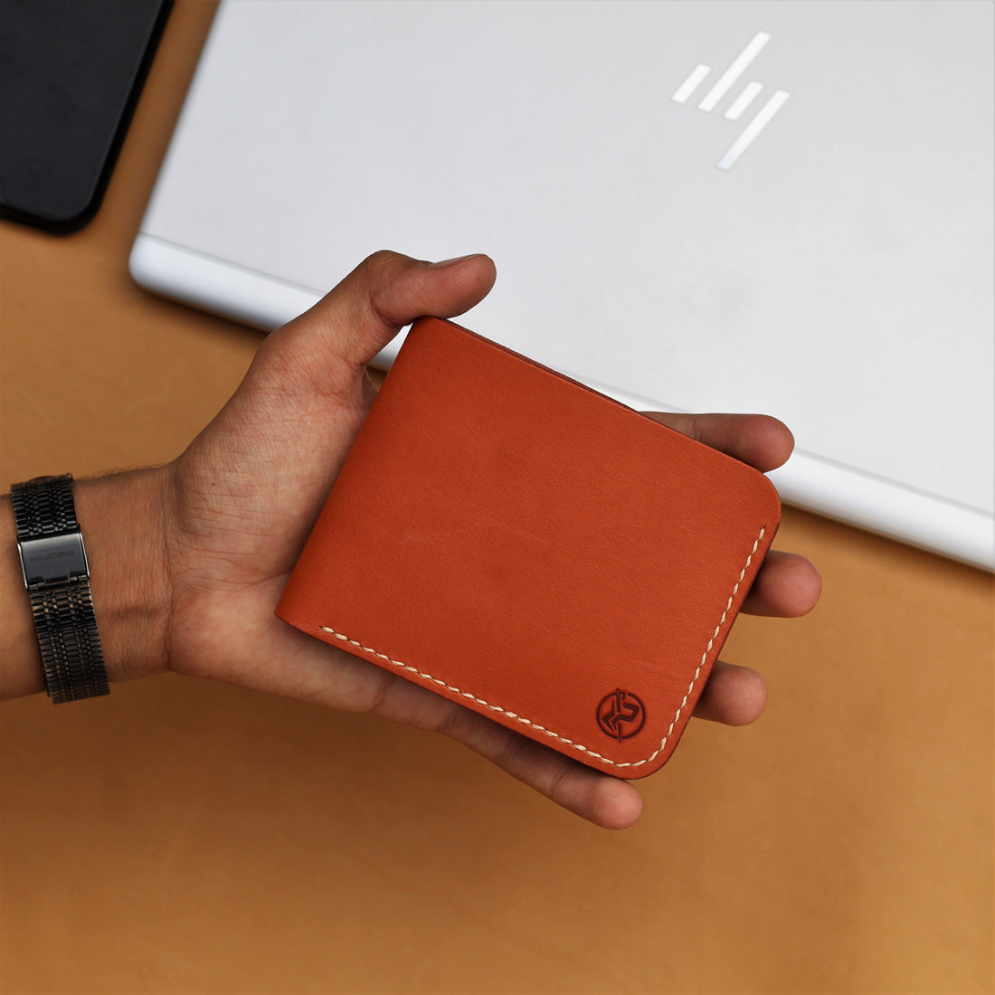 B6-BIFOLD WALLET (ORANGE)