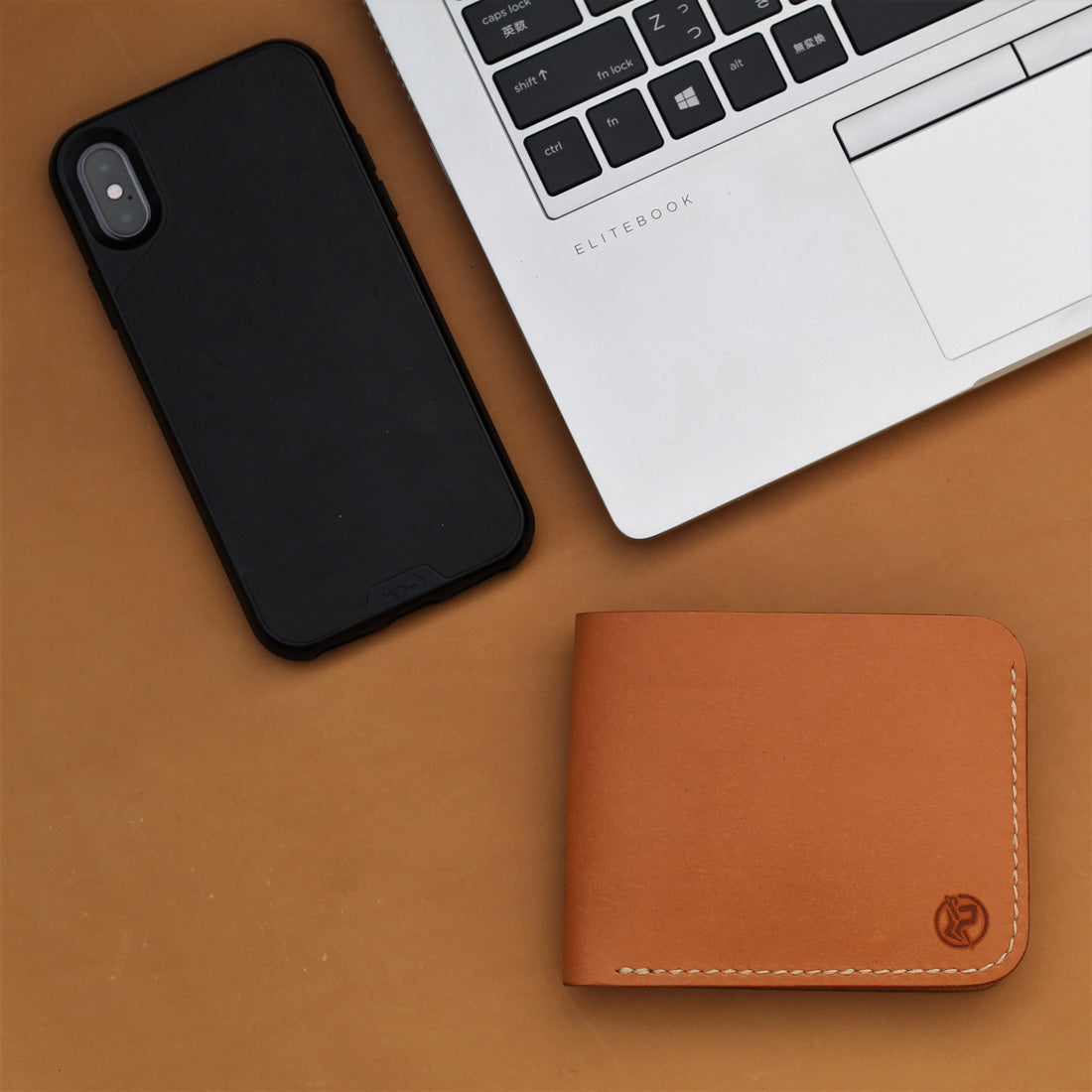 B6-BIFOLD WALLET (TAN)