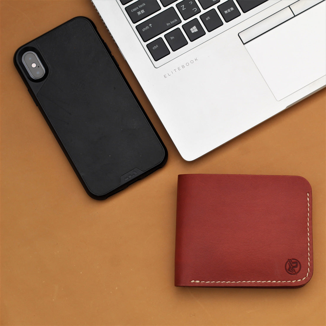 B6-BIFOLD WALLET (MAROON)