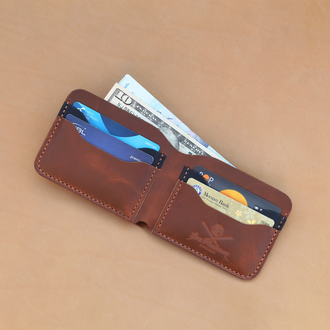 B1-BIFOLD WALLET (BROWN)